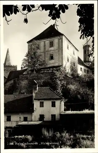 Ak Bystrzyca Kłodzka Habelschwerdt Schlesien, Malerwinkel