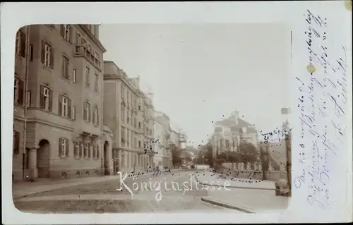 Foto Ak München Maxvorstadt, Königinstraße