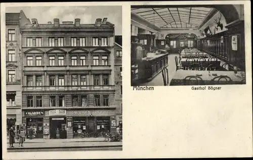 Ak München, Gasthof Bögner, Tal 72, nächst dem Marienplatz