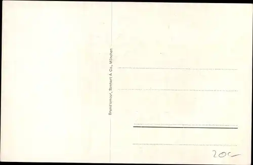 Künstler Ak München, Zentralverband der Gemeindebeamten Bayerns, 18. ordentl. Verbandstag 1926