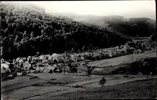 Ak Schleusingerneundorf Schleusingen in Thüringen, Totalansicht