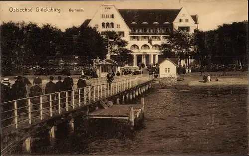 Ak Glücksburg an der Ostsee, Kurhaus