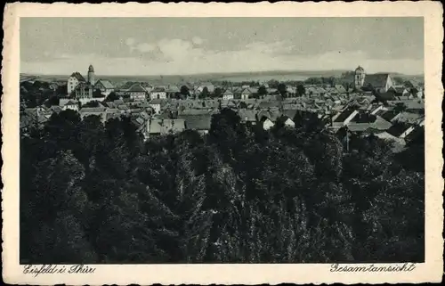 Ak Eisfeld in Thüringen, Gesamtansicht