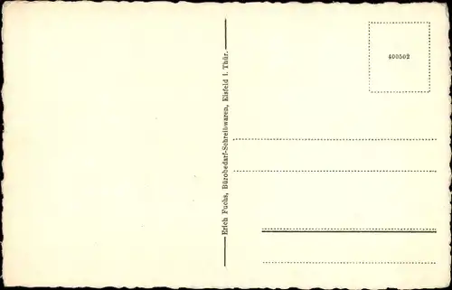 Ak Eisfeld in Thüringen, Gesamtansicht