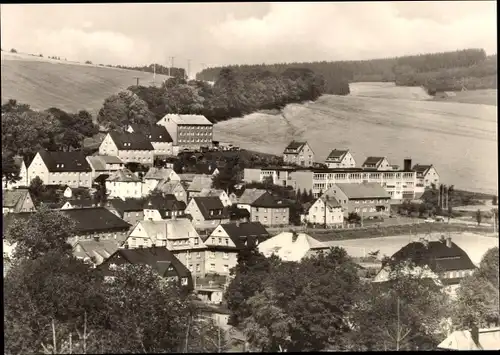 Ak Neudorf Sehmatal im Erzgebirge, Panorama