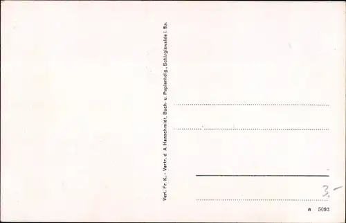 Ak Schirgiswalde in der Lausitz, Ortsansicht, Wegweiser