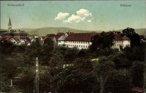 Ak Schorndorf in Württemberg, Schloss