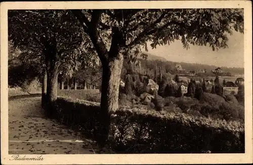 Ak Badenweiler im Schwarzwald, Teilansicht