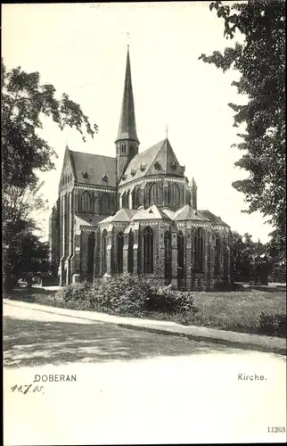 Ak Bad Doberan in Mecklenburg, Kirche, Münster