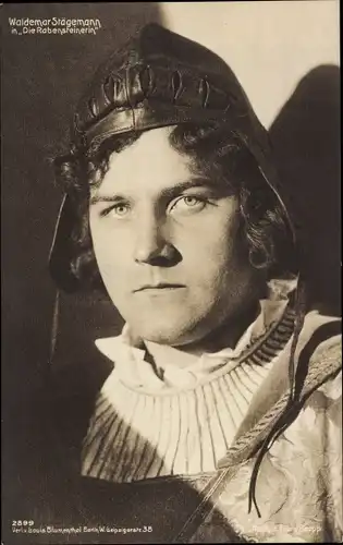 Ak Schauspieler Waldemar Stägemann, Robensteinerin