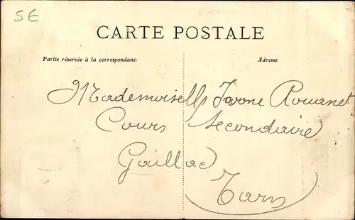 Ak Conakry Guinea, Iles de Loos, Phare de Tamara (profil), Leuchtturm