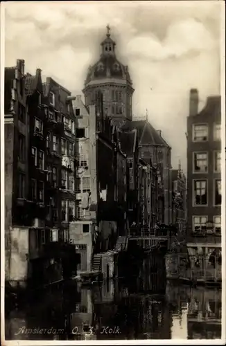 Ak Amsterdam Nordholland Niederlande, O.Z. Kolk