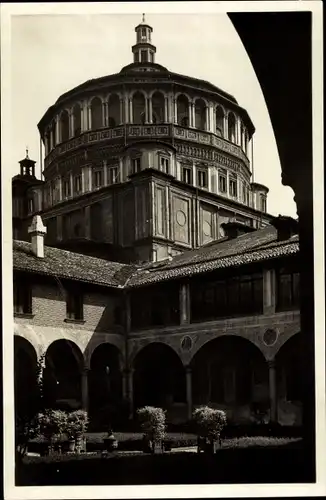 Ak Milano Mailand Lombardia, S. Maria delle Grazie, La Cupola Bramantina