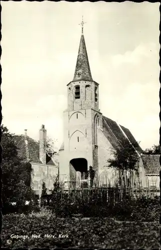 Ak Gapinge Walcheren Zeeland, Ned. Herv. Kerk