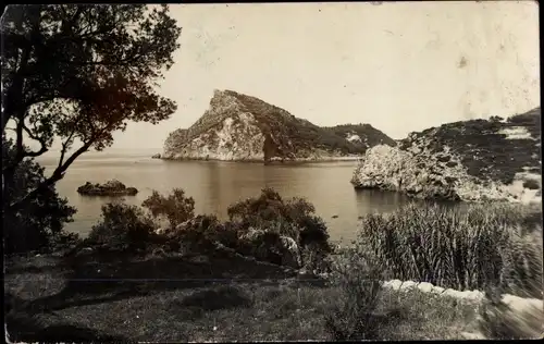 Foto Ak Paleokastritsa Korfu Griechenland, Golfe Paleocrastitsa, Landschaft, Meerpartie