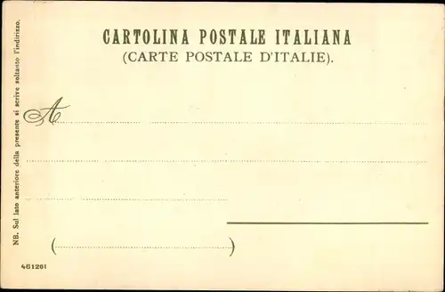 Künstler Litho Wielandt, Manuel, Bordighera Liguria, Küstenpartie, Straße mit Stufen