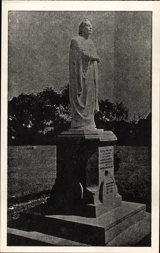 Ak Varanasi Benares Indien, Statue of Anagrika Dharmapal Sarnath