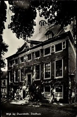 Ak Wijk bij Duurstede Utrecht, Stadhuis