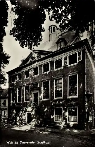 Ak Wijk bij Duurstede Utrecht, Stadhuis