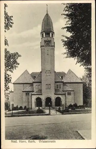 Ak Vriezenveen Overijssel Niederlande, Ned. Herv. Kerk