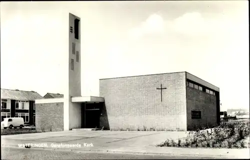 Ak Wateringen Südholland, Geref. Kerk