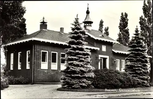 Ak Baexem Limburg Niederlande, Gemeentehuis