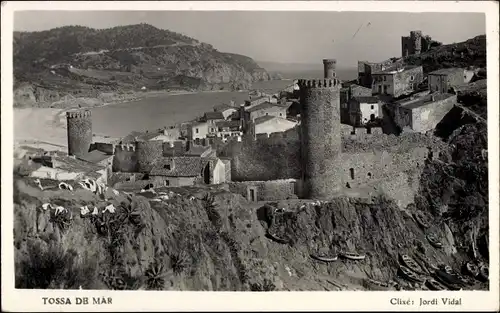 Ak Tossa Costa Brava Katalonien, Festung