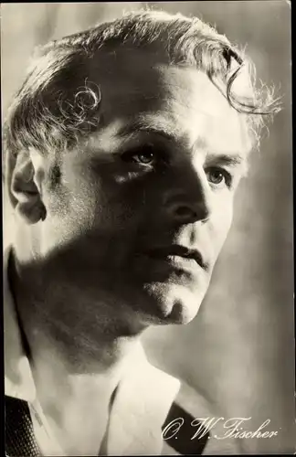 Ak Schauspieler O. W. Fischer, Portrait, Mein Vater der Schauspieler