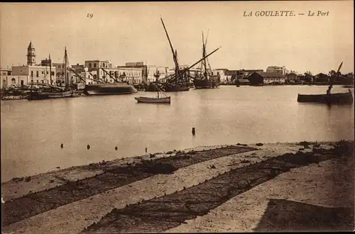Ak La Goulette Tunesien, Le Port