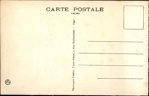 Ak Sousse Tunesien, Boulevard Armand Fallieres, Vue sur le Port