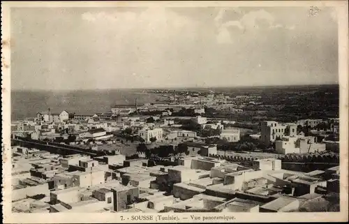 Ak Sousse Tunesien, Vue panoramique