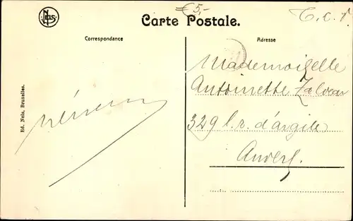 Ak Bruxelles Brüssel, Place de Brouckère