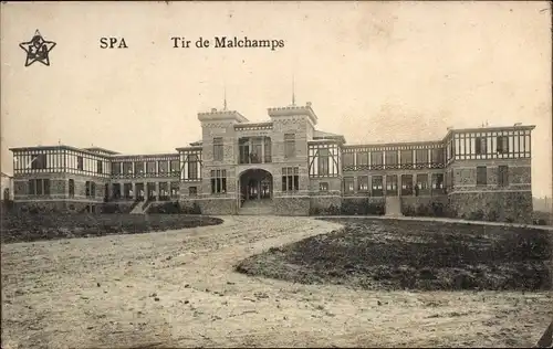 Ak Spa Wallonien Lüttich, Tir de Malchamps