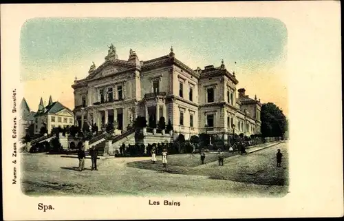 Ak Spa Wallonien Lüttich, Etablissement des Bains