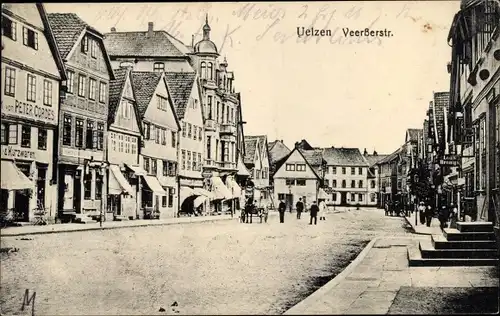 Ak Uelzen in Niedersachsen, Veeßerstraße