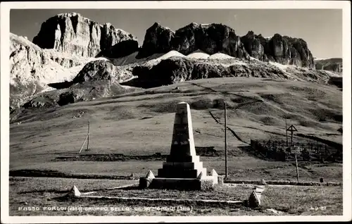 Ak Trentino, Passo Pordoi, Monument