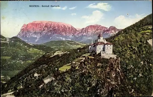Ak Bozen Bolzano Südtirol, Schloss Karneid