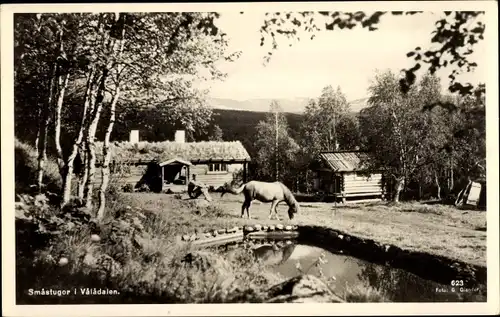 Ak Vålådalen Schweden, Småstugor