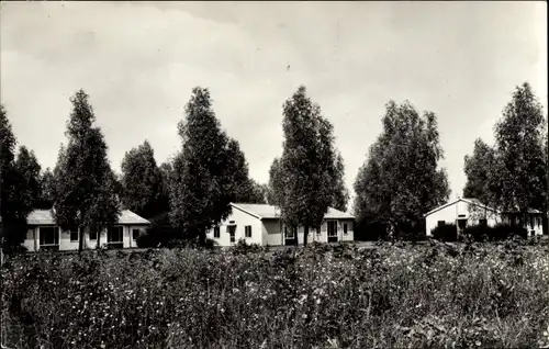 Ak Dronten Flevoland Niederlande, Bungalowbedrijf v. d. Stichting, Vacantiebesteding Roggebotsluis