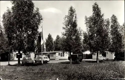 Ak Dronten Flevoland Niederlande, Bungalowbedrijf v. d. Stichting, Vacantiebesteding Roggebotsluis