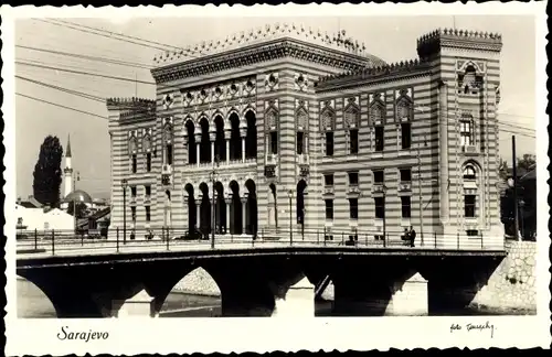 Ak Sarajevo Bosnien Herzegowina, Rathaus
