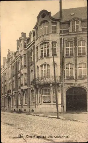 Ak Dinant Wallonien Namur, Hotel des Ardennes