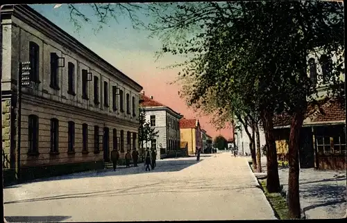 Ak Trebinje Bosnien Herzegowina, Nova ulica, Neue Gasse