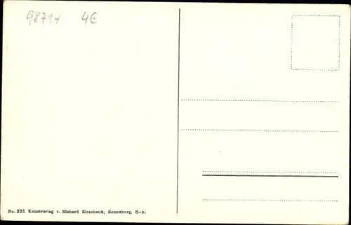 Ak Stützerbach Ilmenau Thüringer Wald, Totalansicht der Ortschaft, Berge
