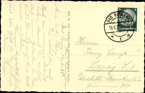 Ak Duszniki Zdrój Bad Reinerz Schlesien, Franziskusheim