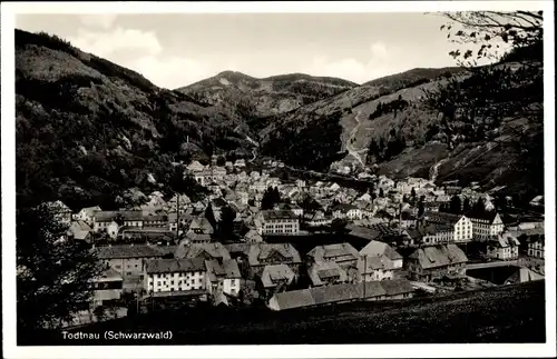 Ak Todtnau im Südschwarzwald, Totale