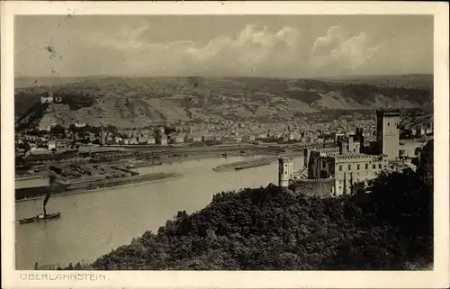 Ak Oberlahnstein Lahnstein am Rhein, Panorama