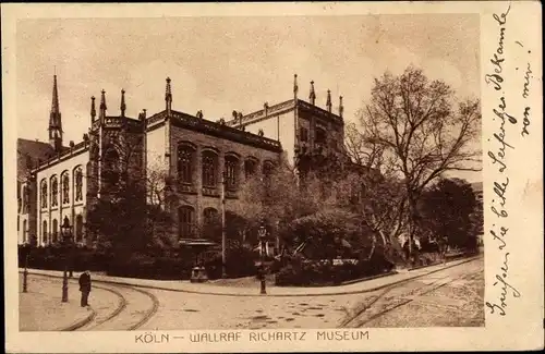 Ak Köln am Rhein, Wallraf Richartz Museum