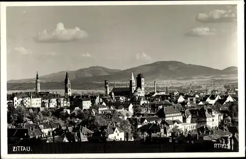 Ak Zittau in Sachsen, Panorama