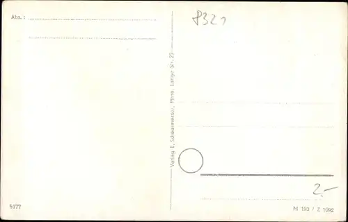 Ak Schöna Sächsische Schweiz, Ortsansicht mit Kaiserkrone